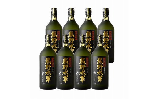 【和歌山県上富田町】本格米焼酎 熊野水軍 720ml 【8本セット】/尾崎酒造(C002)