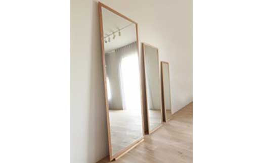 ふるさと納税 ORLO Wall Mirror 8484 walnut 福岡県大川市-