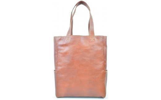 【全3色】栃木レザー トートバッグ01L 大容量 ハンドステッチ B4サイズ パソコン 肩掛け/Tote bag 01/L/チョコ/minca　374