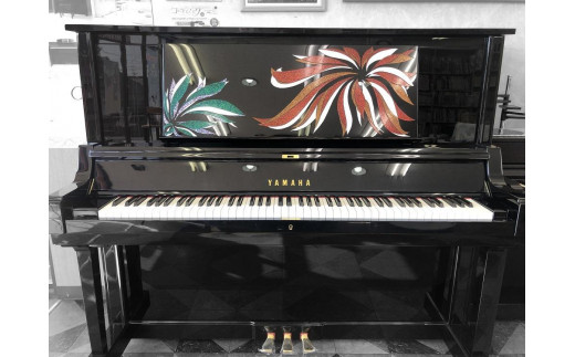 真和楽器】京都伝統工芸による彩輝光蒔絵ピアノ「華美」モデル - 京都