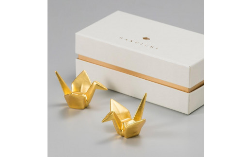 ★全曲動作確認済★ 石川智晶 See-Saw まとめ売り 限定BOX・お箸付 箔一】吉祥 金の鶴箸置き(2個) 石川 金沢 加賀百万石 加賀 百万石 北陸