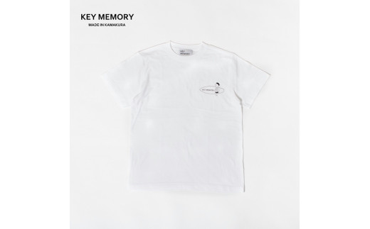 【KEYMEMORY】サーフTシャツ WHITE - 神奈川県鎌倉市