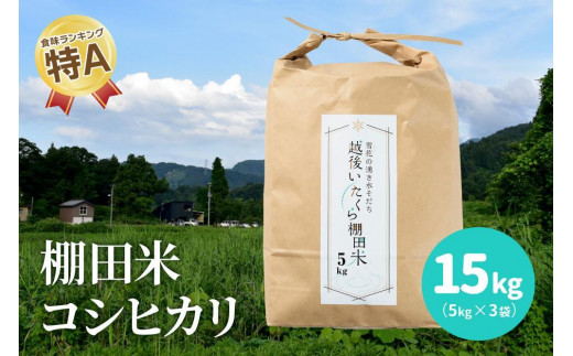 新作登場2023 JAえちご上越 棚田米コシヒカリ（10kg）：新潟県上越市