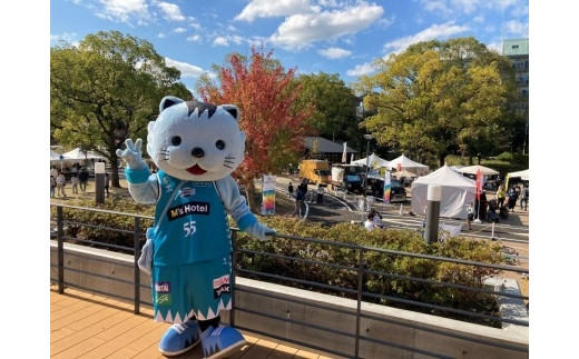 Bリーグ 京都ハンナリーズ】 はんニャリンがサプライズ訪問！ - 京都府