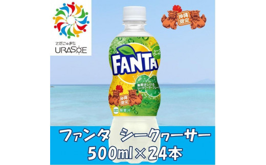 【沖縄限定販売！】ファンタ シークワーサー 500ml×24本 - 沖縄県