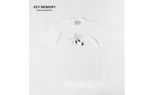 KEYMEMORY】ミュージックTシャツ WHITE - 神奈川県鎌倉市｜ふるさと