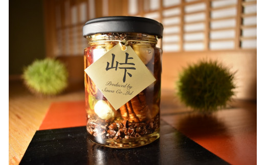 ナッツの蜂蜜漬【峠プレミアム 爛（RAN）】～熊野古道 峠の蜂蜜×ナッツ-