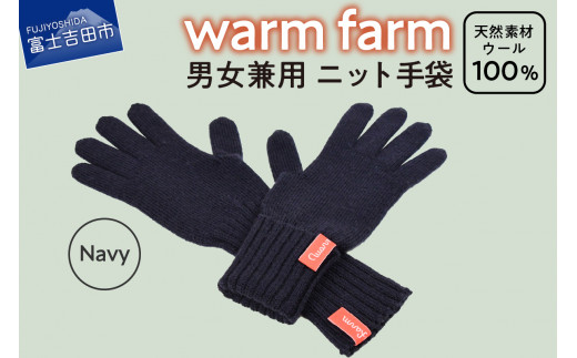 ふるさと納税 小物 山梨県 富士吉田市 手袋 光吸収発熱ウール 「 ウォームファーム　ニット手袋 」 ライム 暖かい ウール 発熱素材 レディース メンズ 秋 冬 … 手袋 光吸収発熱ウール 「 ウォームファーム ニット手袋