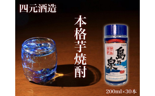 【四元酒造】島黒 900ml×12本セット（アルコール分25％）【焼酎