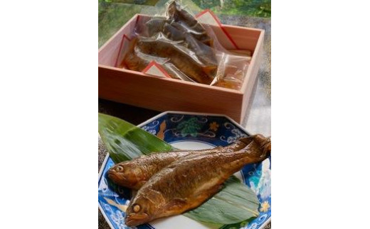 【滋賀県】名代 虹鱒(ニジマス)の甘露煮 5尾入りと南蛮漬け 5尾入り