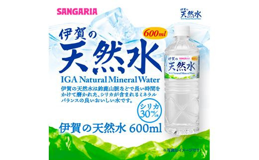 サンガリア伊賀の天然水 (600ml×2ケース） - 三重県伊賀市｜ふるさとチョイス - ふるさと納税サイト