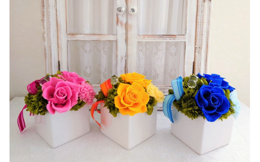 22A056】 プリザーブドフラワー『ロゼ』 - 群馬県高崎市｜ふるさと  