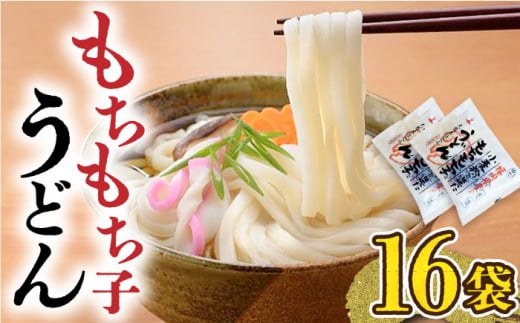 もちもち子うどん（16食入り）《豊前市》【富士菊】うどん 麺