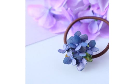 【ドライフラワー】紫陽花 パープル ブルー花材
