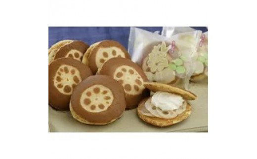 レンコンどら焼き20個入◇ ※離島への配送不可 - 茨城県土浦市