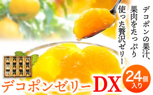 デコポンゼリーDX 24個入《60日以内に順次出荷(土日祝除く)》熊本県