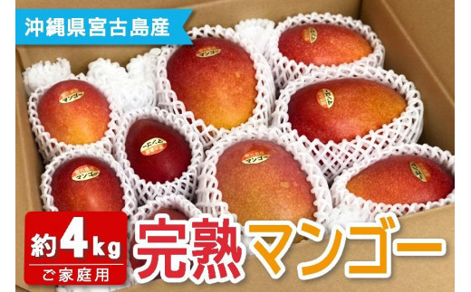 ☆品切れ☆FQ013 【宮古島産マンゴー】ご家庭用 4kg（8-11玉）マンゴーファーム宮古島 - 沖縄県宮古島市｜ふるさとチョイス -  ふるさと納税サイト