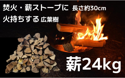 カシ 乾燥薪 24kg キャンプ 焚き火 薪ストーブなどにぜひ！ 卸売 - バーベキュー・調理用品