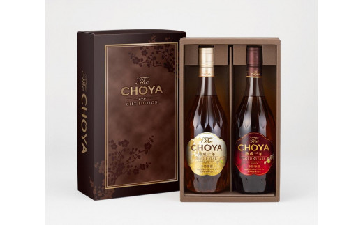 ya̎R쒬zy썂~100zThe CHOYA MtgZbg 700ml×2{ mMG80n