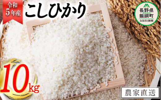 米 こしひかり 10kg × 12回 【 12か月 定期便 】( 令和5年産