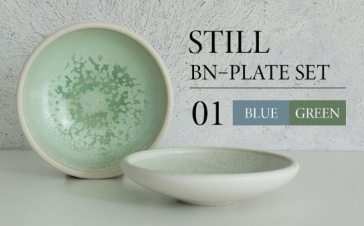 美濃焼】STILL BNーPLATE SET 01 BLUE×GREEN【Torazawa Ceramics】食器 深皿 プレート [MET001]  - 岐阜県土岐市｜ふるさとチョイス - ふるさと納税サイト