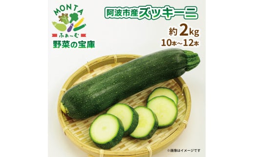 野菜 夏野菜 ズッキーニ 約 2kg 朝どれ 産地直送 徳島県 阿波市