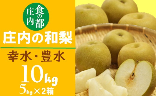長寿梨　秀品　10㎏　 2箱　18玉　梨