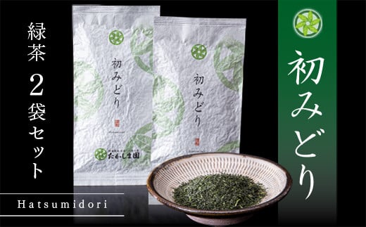 【ふるさと納税】初みどり 緑茶 茶 熊本 美里町 1番茶 贈答品 無農薬 お茶 200ｇさえみどり 熊本県 2袋セット200g（100g×2袋） -  熊本県美里町｜ふるさとチョイス - ふるさと納税サイト