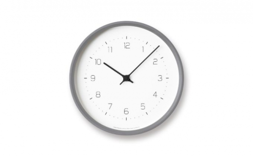 NEUT wall clock / グレー（KK22-09 GY）[№5616-1361] - 富山県高岡市