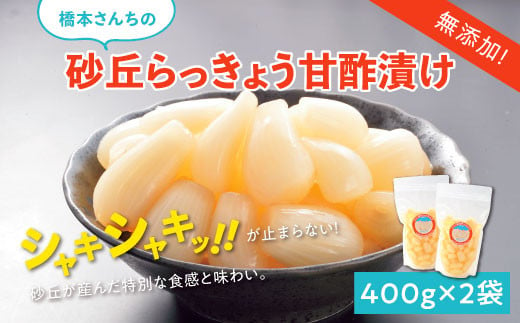 0693 橋本さんちの砂丘らっきょう甘酢漬け 800g - 鳥取県鳥取市｜ふるさとチョイス - ふるさと納税サイト