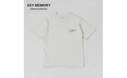 【KEYMEMORY 鎌倉】ヘビーコットンTシャツ GREIGE