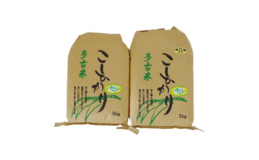 令和4年産＞特別栽培米コシヒカリ多古米 精米5kg・玄米5kgセット 