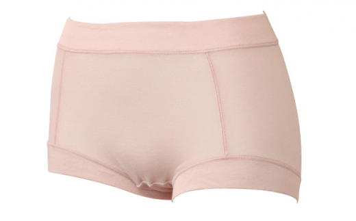 ふるさと納税 服 女 岩手県 陸前高田市 「Fleep」 シンプル スタンダードショーツ ソフトピンク／M ソフトピンク／M Fleep」 シンプル 深ばきショーツ【ソフトピンク/LL】 - 岩手県