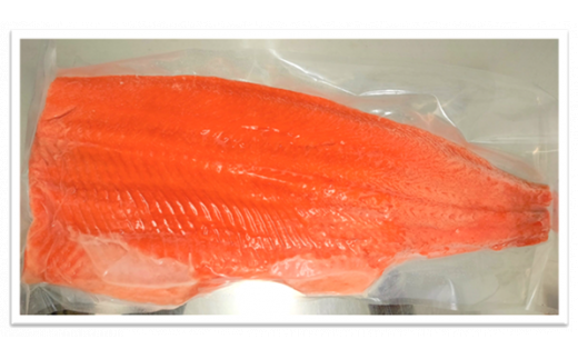 サーモンページ② 751S：岩手県久慈産 黄金サーモン約400g(3P入り)