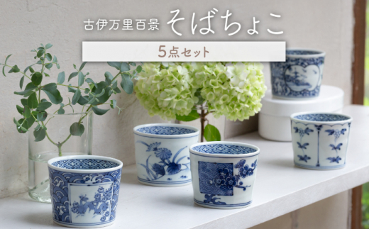 人気絶頂 古伊万里 蕎麦猪口 藍染付5個セット 工芸品 - bestcheerstone.com