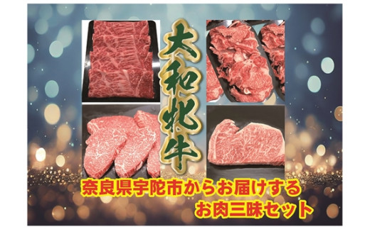 冷凍) 大和牝牛 お肉 三昧 セット 1700g YMLS5 ／ 太田家 肉 ブランド