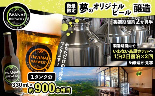 5組限定】あなただけの1杯をつくります！夢のオリジナルビール醸造