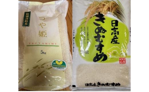 きぬむすめ精米5kg・つや姫精米5kg【令和5年産】（発送日前日精米） - 和歌山県由良町｜ふるさとチョイス - ふるさと納税サイト