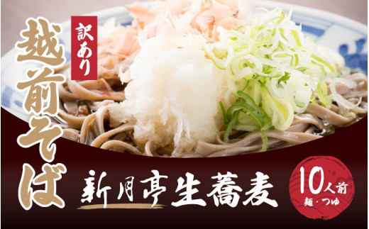 [e21-a002] 【訳あり】こだわり越前そば生蕎麦（保存料・防腐剤