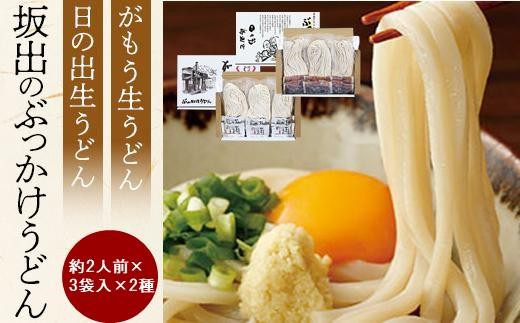 【坂出のうどん】がもうと日の出のぶっかけうどんセット 約2人前