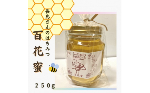 長島さんのはちみつ 百花蜜 250g【1418131】 - 茨城県城里町｜ふるさと