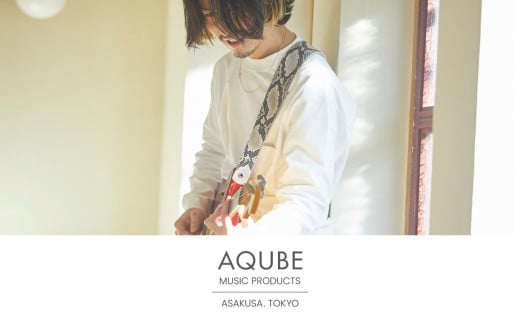 ふるさと納税 AQUBE MUSIC PRODUCTS ギターストラップ プリンテッド