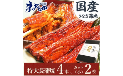 浜名湖 ・ うなぎのたなか の 特大サイズ 2本 ギフト !ふっくら柔らか