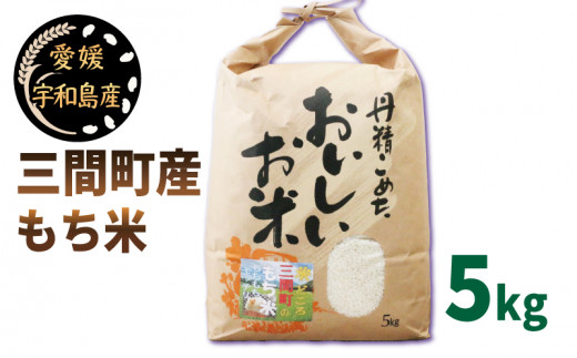 新米 もち米 5kg 喜菜家 三間町産 精米 お米 おこめ 米 こめ kome ※ 餅