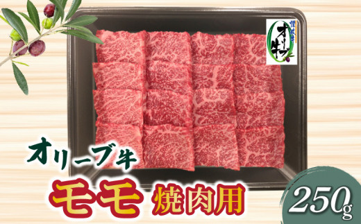【香川県三豊市】【ふるさと納税】香川県産黒毛和牛オリーブ牛モモ焼肉250g肉 焼肉 牛肉 モモ肉 ハラミ オリーブ牛 焼き肉 セット バーベキュー BBQ はらみ 香川県 三豊市  秋 旬