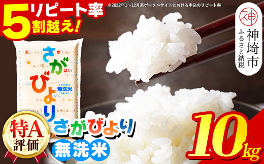 【新米先行予約開始！】令和5年産 さがびより 10kg【米 5kg ×2袋 お