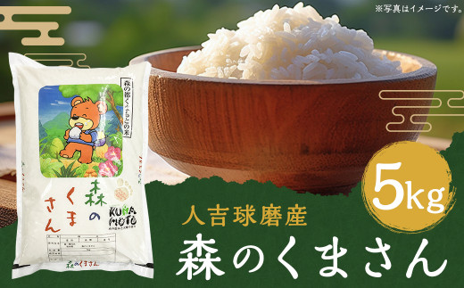 令和4年産 人吉球磨産 森のくまさん 5kg 米 熊本 熊本県産 - 熊本県