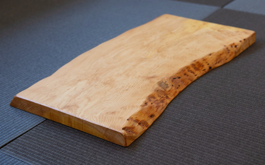 敷板 ひのき 約54.5×28.5cm 木製 飾り台 花台　和風 和室 床の間 華道 日本製 国産 天然木