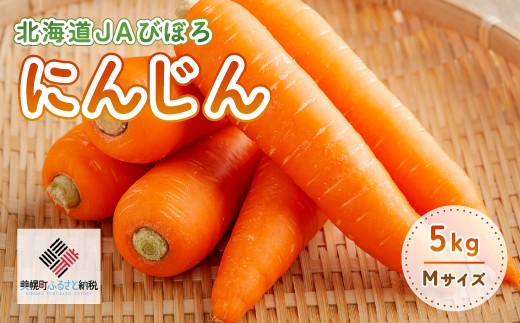 2025年産 北海道JAびほろ にんじん5kg【配送不可地域：離島】 ふるさと 