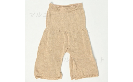 ふるさと納税 大和高田市 日本製 オーガニックコットン ゆるふわペチ 無縫製 チャコール(6645-7352) 日本製 オーガニックコットン ゆるふわペチ 無縫製 チャコール